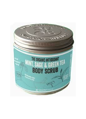 Naturally Thinking The Organic Antioxidant Mint, Sage & Green Tea Body Scrub
