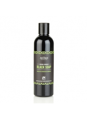 Akoma Africké čierne mydlo tekuté Lemongrass 250ml