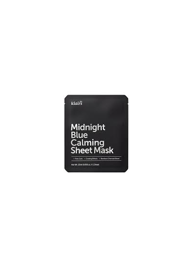 DEAR KLAIRS – Midnight Blue Calming Sheet Mask 25ml