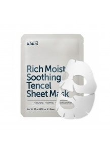 DEAR KLAIRS - Rich Moist Soothing Tencel Sheet Mask - pleťová maska 25ml
