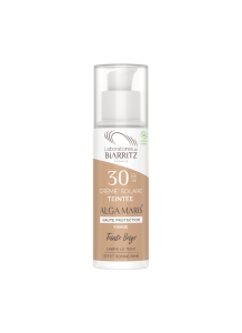 ALGA MARIS - certified organic SPF30 tinted face sun cream BEIGE 50ml