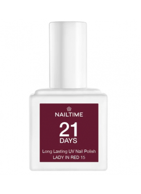 NAILTIME - 21 DAYS UV 15 Lady in red 8ml