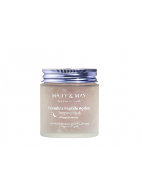 MARY&MAY - Calendula Peptide Ageless Sleeping Mask - nočná antiage maska 110ml