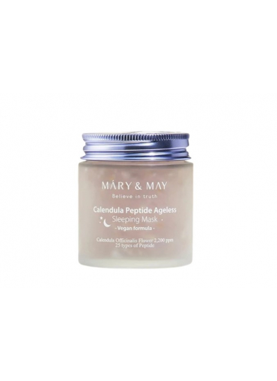 MARY&MAY - Calendula Peptide Ageless Sleeping Mask 110ml