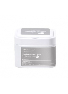 MARY & MAY - Niacinamide Vitamin C Brightening Mask - Sada rozjasňujúcich pleťových masiek - 30ks