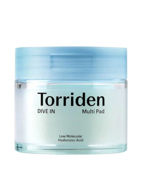 TORRIDEN - DIVE-IN Low Molecular Hyaluronic Acid Multi Pad - pleťové tonizačné tampóny 80ks