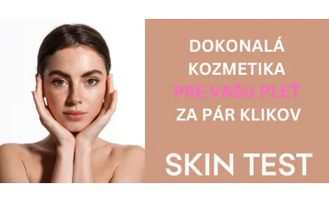 Máte problém nájsť ten správny produkt? Vyskúšajte náš SKIN TEST