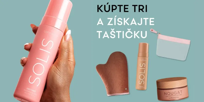 Získajte kozmetickú taštičku od Cocosolis k nákupu 3 produktov